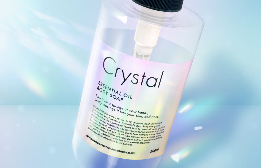 Crystalタックラベル