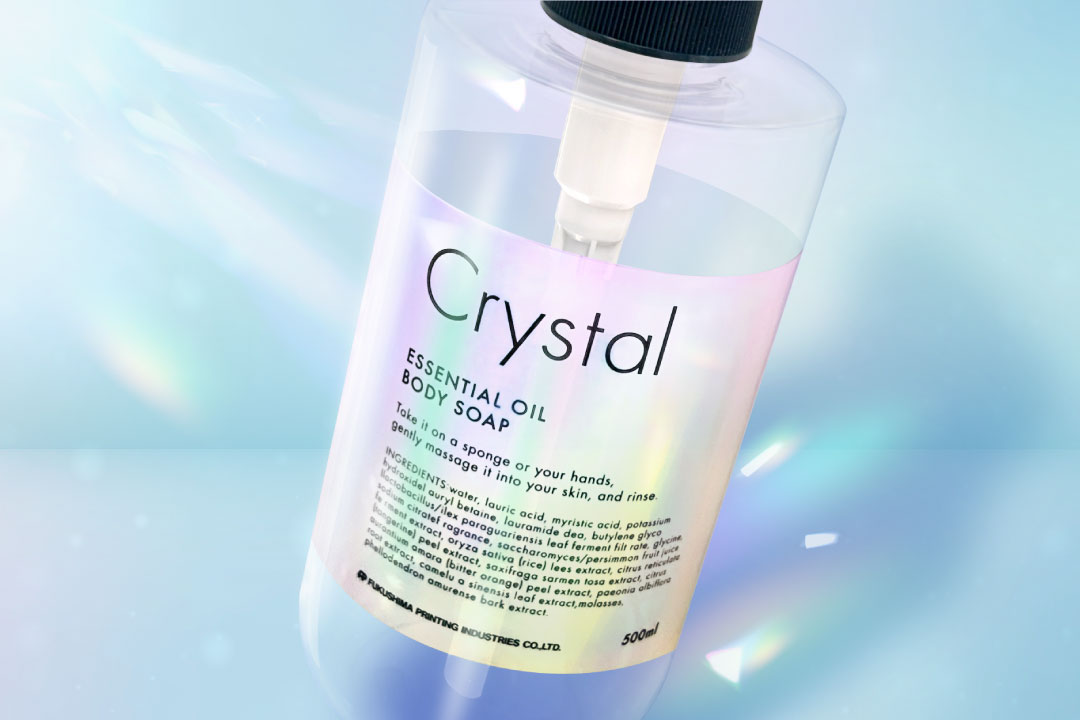 Crystalラベル/パウチ